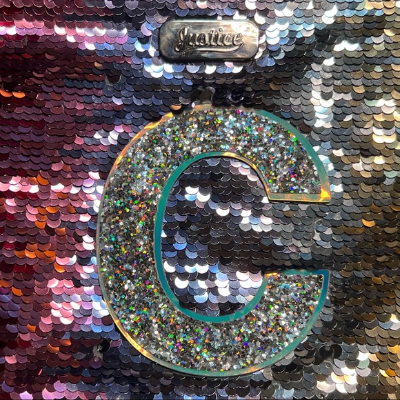 Justice C Monogrammed Wristlet - Picture 7 of 10